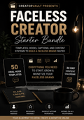 Faceless Creator Starter Bundle